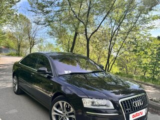 2008 Audi A8 Long II (D3) Рестайлинг 2, коричневый, 1850000 рублей, вид 3