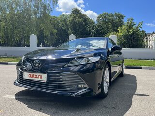 2019 Toyota Camry VIII (XV70), чёрный, 2650000 рублей, вид 3