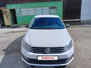 2016 Volkswagen Polo V Рестайлинг, белый, 650000 рублей, вид 1