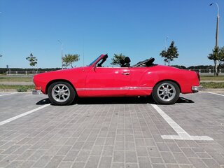 1972 Volkswagen Karmann-Ghia I (Type 14), красный, 5000000 рублей, вид 3