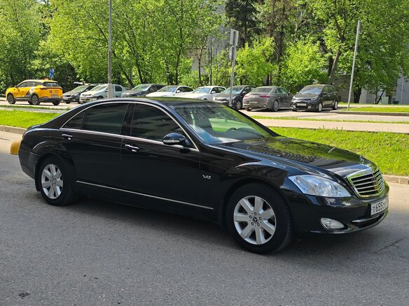 2008 Mercedes-Benz S-Класс 600 Guard V (W221), чёрный - вид 6