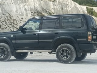 1997 Toyota Land Cruiser 80 Series Рестайлинг, зелёный, 1700000 рублей, вид 4