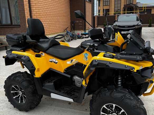 2020 Stels ATV-850 Guepard Trophy, жёлтый, 900000 рублей - вид 12