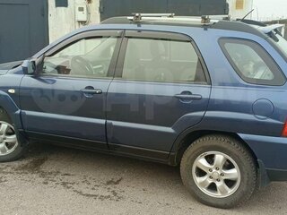 2009 Kia Sportage II Рестайлинг, синий, 800000 рублей, вид 1