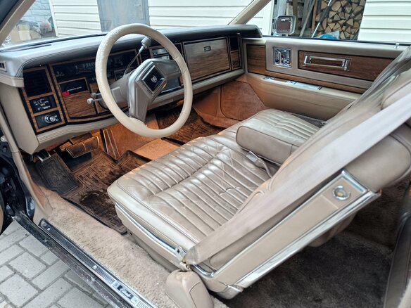 1985 Cadillac Eldorado X, чёрный, 5650000 рублей - вид 8