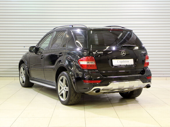 2010 Mercedes-Benz M-Класс 500 II (W164) Рестайлинг, чёрный - вид 6