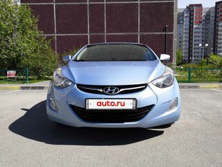 2011 Hyundai Elantra V (MD), голубой, 740000 рублей, вид 2