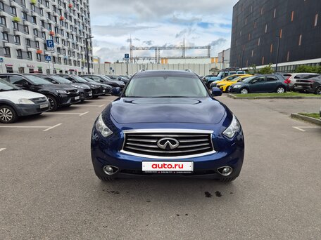 2014 Infiniti QX70, синий, 2590000 рублей, вид 2