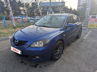 2007 Mazda 3 I (BK) Рестайлинг, синий, 650000 рублей, вид 1