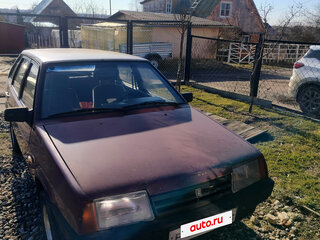 1999 Lada (ВАЗ) 2109, пурпурный, 90000 рублей, вид 1