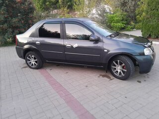 2009 Renault Logan I, серебристый, 330000 рублей, вид 5