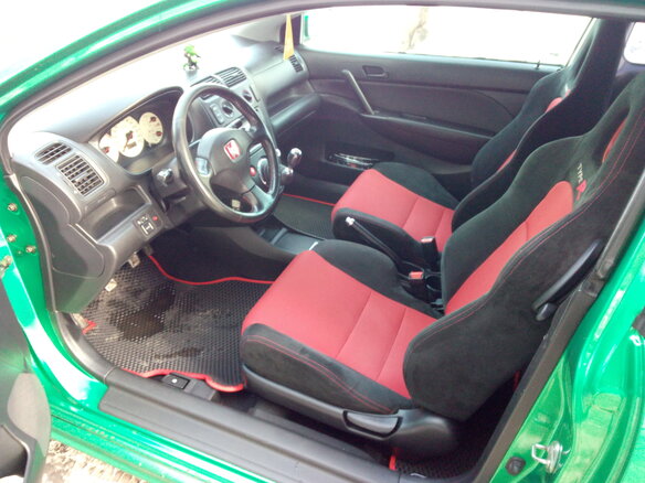 2003 Honda Civic Type R VII Рестайлинг, зелёный - вид 8