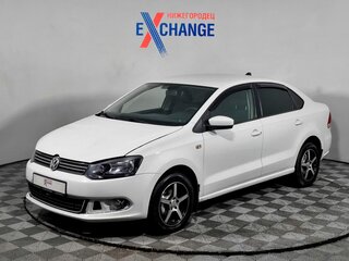 2014 Volkswagen Polo V, белый, 597000 рублей, вид 1