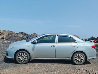 2007 Toyota Corolla X (E140, E150), голубой, 650000 рублей, вид 4