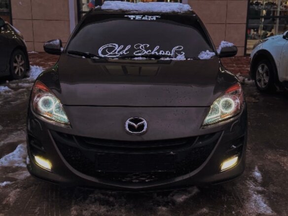 2010 Mazda 3 II (BL), серый, 970000 рублей - вид 1
