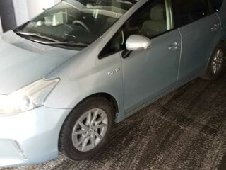 2012 Toyota Prius Alpha I (ZVW40/41), голубой, 1420000 рублей, вид 5