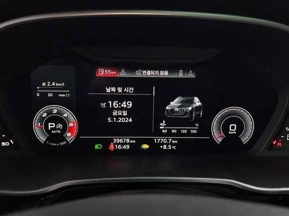 2021 Audi Q3 35 TDI II (F3), белый, 2800000 рублей - вид 7