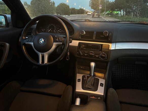 2002 BMW 3 серии Compact 318i IV (E46) Рестайлинг, серебристый, 700000 рублей - вид 14