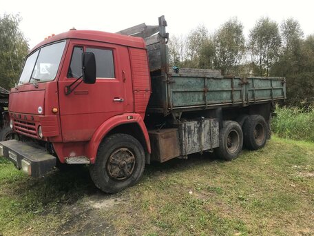 1987 КамАЗ 55102, красный, 500000 рублей, вид 5