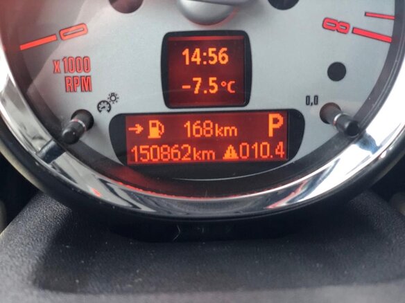 2007 Mini Hatch Cooper II (R56), чёрный - вид 10