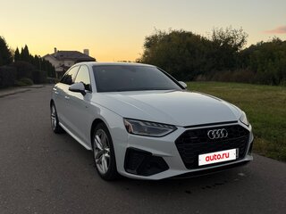 2019 Audi A4 45 TFSI V (B9) Рестайлинг, белый, 3300000 рублей, вид 3