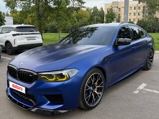 2019 BMW M5 Competition VI (F90), синий, 7000000 рублей, вид 1