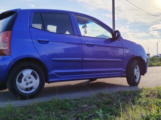 2007 Kia Picanto I, синий, 580000 рублей, вид 4