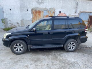 2006 Toyota Land Cruiser Prado 5-speed 120 Series, чёрный, 1800000 рублей, вид 4