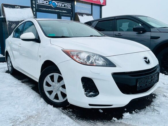 2012 Mazda 3 II (BL) Рестайлинг, белый, 760000 рублей - вид 4