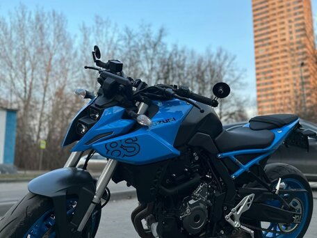 2023 Suzuki GSX-8S, синий, 879000 рублей, вид 4