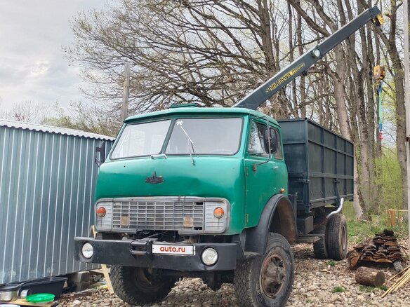 1985 МАЗ 509А, зелёный, 350000 рублей - вид 4