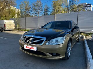 2007 Mercedes-Benz S-Класс 500 V (W221), чёрный, 1690000 рублей, вид 2