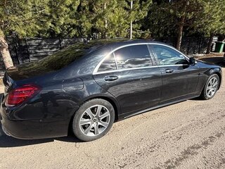 2018 Mercedes-Benz S-Класс 450 VI (W222, C217) Рестайлинг, чёрный, 4200000 рублей, вид 2