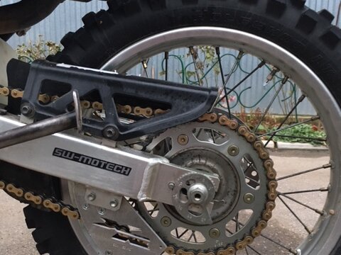 2004 Honda XR 250, чёрный - вид 4