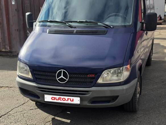 2015 Mercedes-Benz Sprinter Classic, синий
