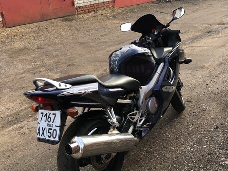 2002 Honda CBR 600F, синий, 400000 рублей, вид 3