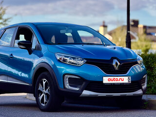 2017 Renault Kaptur I, голубой, 1300000 рублей, вид 2