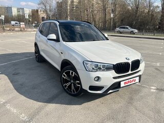 2014 BMW X3 28i xDrive II (F25) Рестайлинг, белый, 2500000 рублей, вид 4