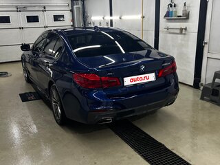 2018 BMW 5 серии 520d xDrive VII (G30/G31/G38), синий, 3750000 рублей, вид 4