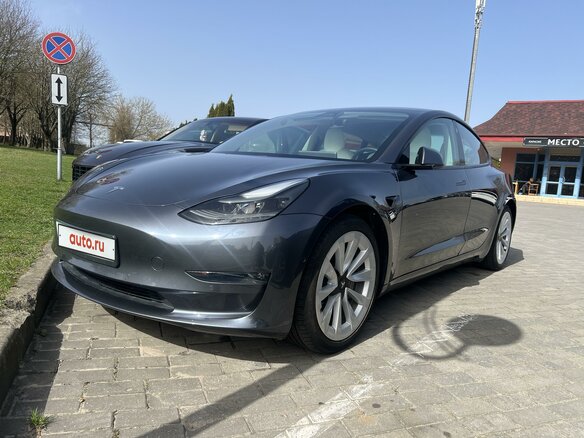 2021 Tesla Model 3 Long Range I, серый, 3490000 рублей - вид 6