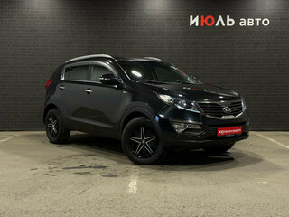 2013 Kia Sportage III, чёрный, 1390000 рублей, вид 3