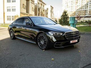 2021 Mercedes-Benz S-Класс 450 Long 4MATIC VII (W223), чёрный, 10000000 рублей, вид 4