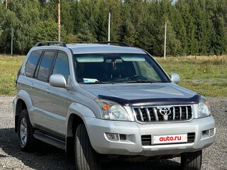 2008 Toyota Land Cruiser Prado 4-speed 120 Series Рестайлинг, серый, 2150000 рублей, вид 4