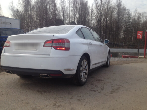2013 Citroen C5 II, белый - вид 7
