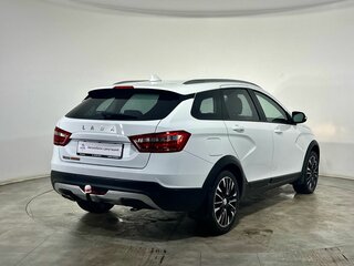 2019 Lada (ВАЗ) Vesta SW Cross I, белый, 1050000 рублей, вид 4
