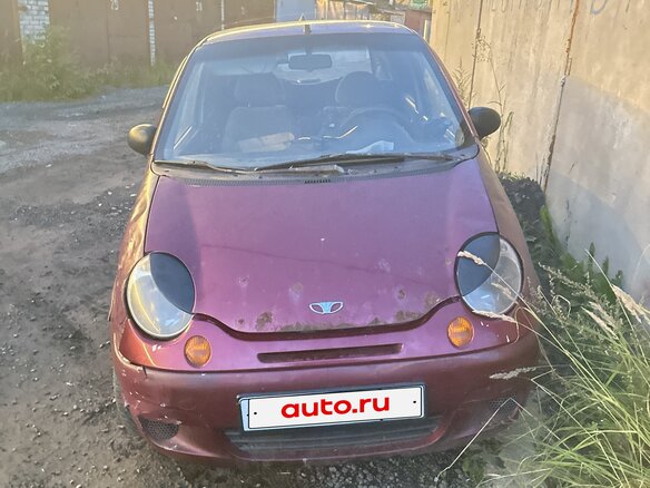 2007 Daewoo Matiz I Рестайлинг, пурпурный, 65000 рублей - вид 2