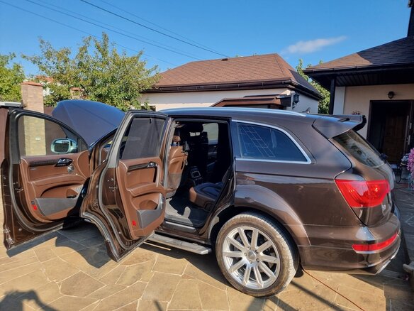 2012 Audi Q7 I (4L) Рестайлинг, коричневый, 9500000 рублей - вид 4