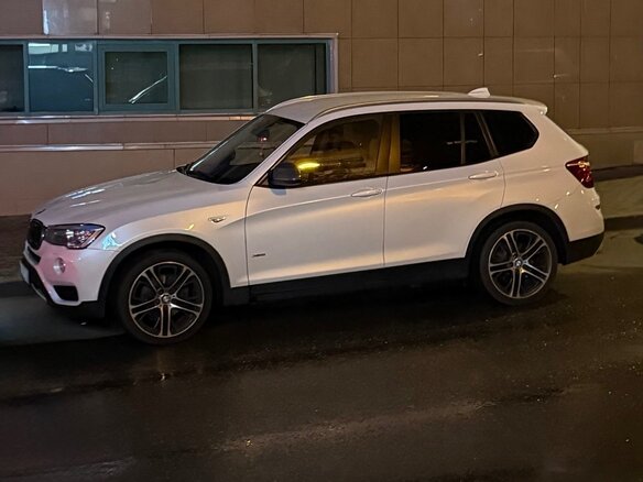 2015 BMW X3 30d xDrive II (F25) Рестайлинг, белый - вид 24