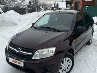 2017 Lada (ВАЗ) Granta I, красный, 530000 рублей, вид 1