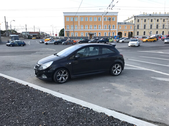 2008 Opel Corsa OPC D, чёрный - вид 2